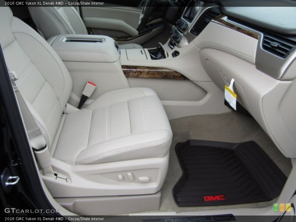 Cocoa/Shale Interior Front Seat for the 2016 GMC Yukon XL Denali 4WD #108478269