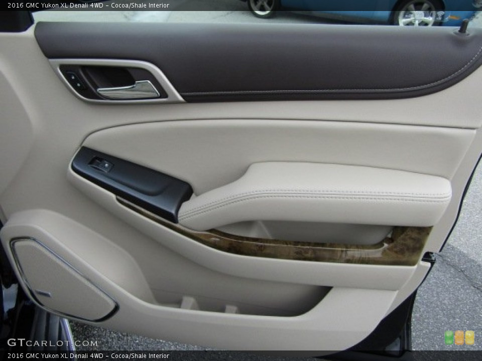 Cocoa/Shale Interior Door Panel for the 2016 GMC Yukon XL Denali 4WD #108478289