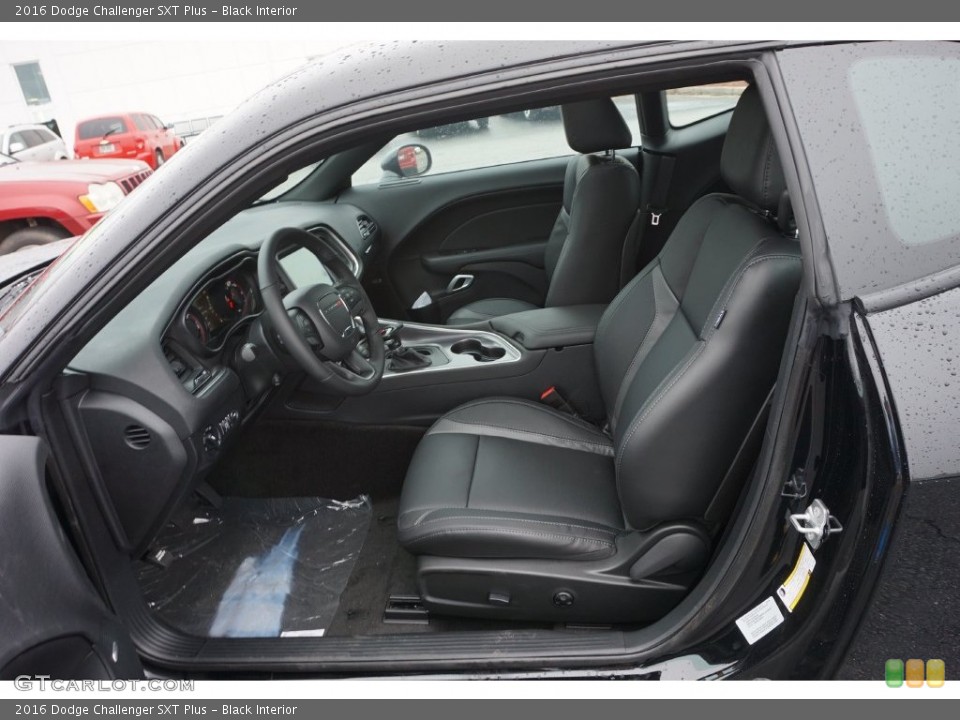 Black Interior Photo for the 2016 Dodge Challenger SXT Plus #108487883