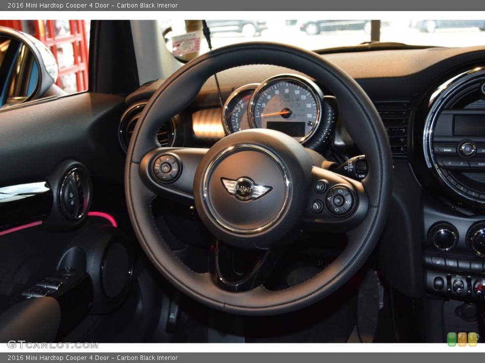 Carbon Black Interior Steering Wheel for the 2016 Mini Hardtop Cooper 4 Door #108489125