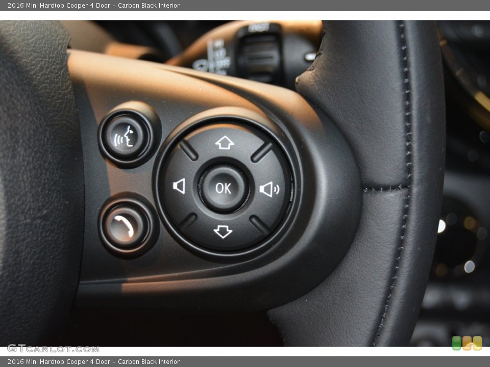 Carbon Black Interior Controls for the 2016 Mini Hardtop Cooper 4 Door #108489211