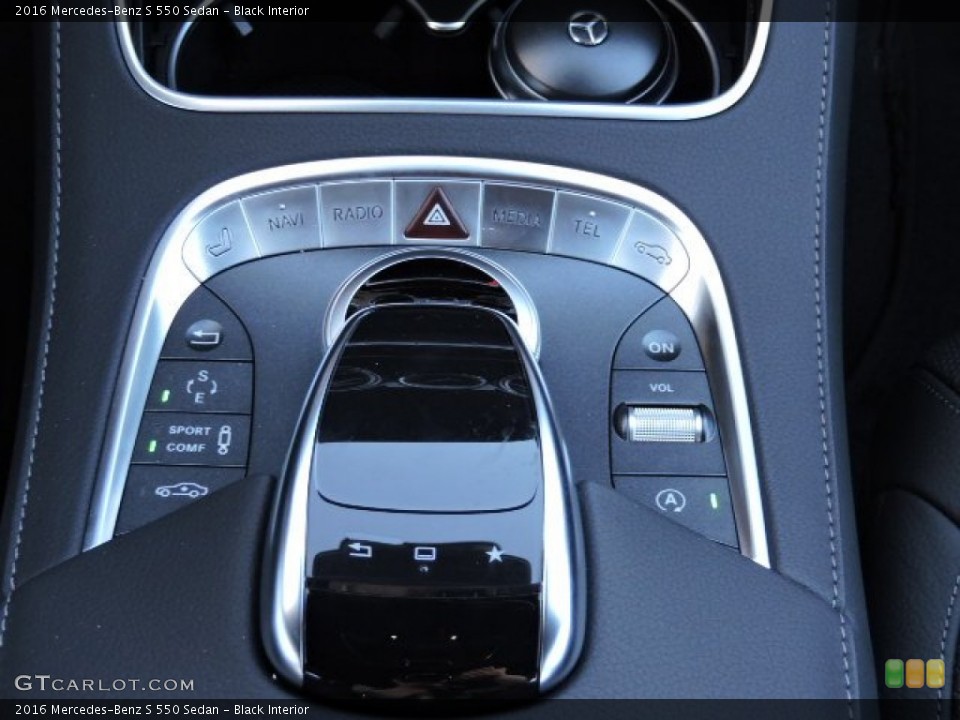 Black Interior Controls for the 2016 Mercedes-Benz S 550 Sedan #108493097