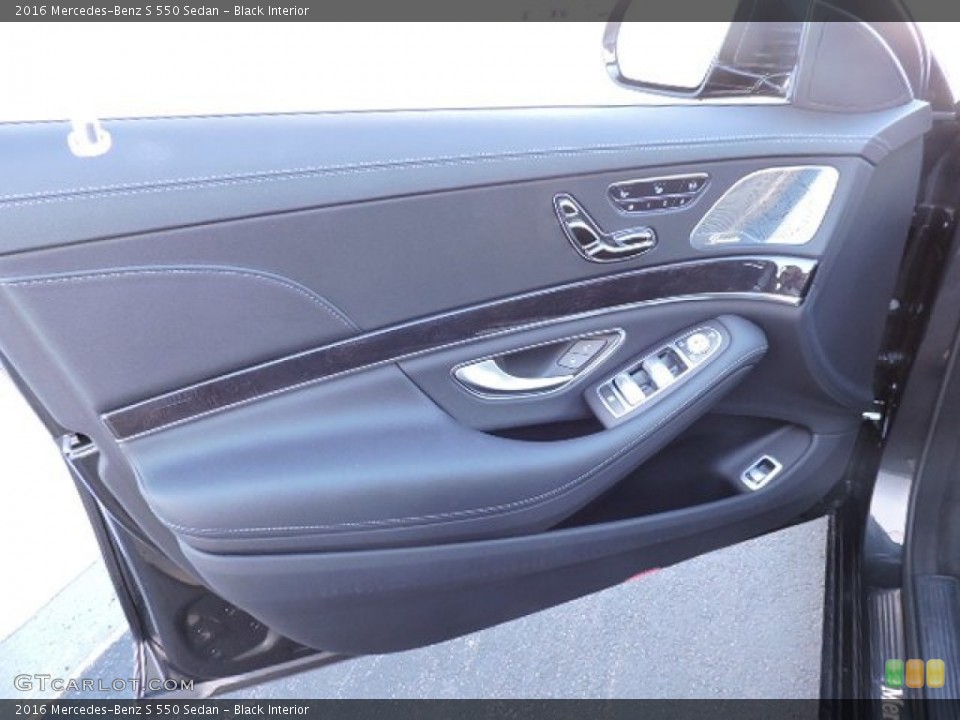 Black Interior Door Panel for the 2016 Mercedes-Benz S 550 Sedan #108493139