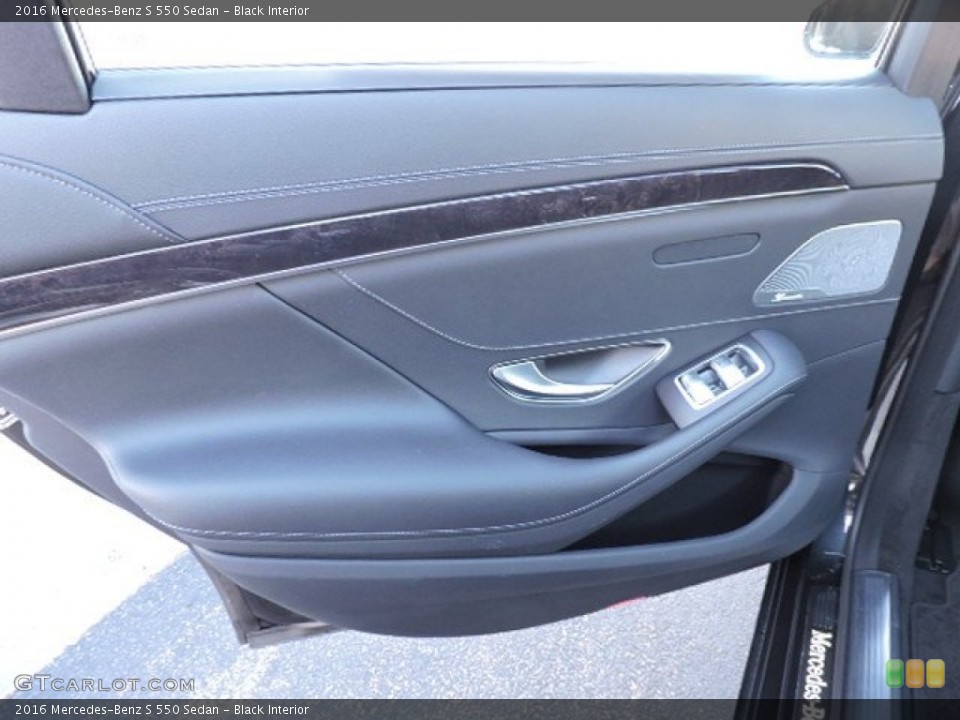 Black Interior Door Panel for the 2016 Mercedes-Benz S 550 Sedan #108493187