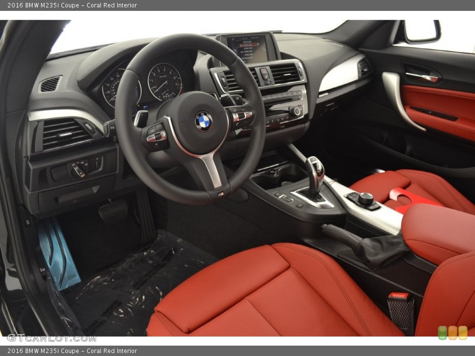 Coral Red Interior Photo for the 2016 BMW M235i Coupe #108504767