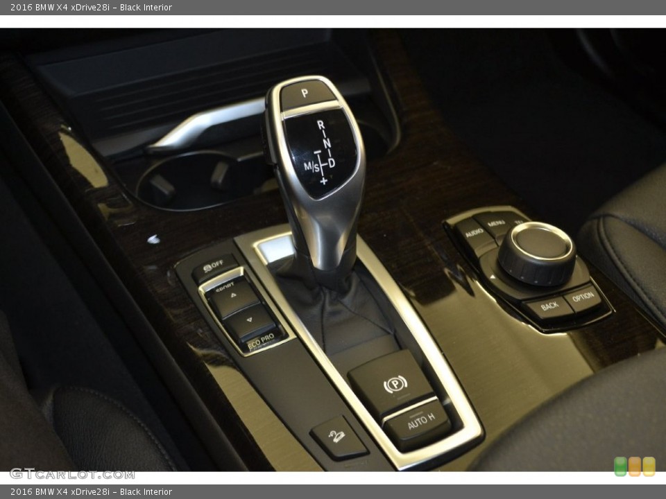 Black Interior Transmission for the 2016 BMW X4 xDrive28i #108505345