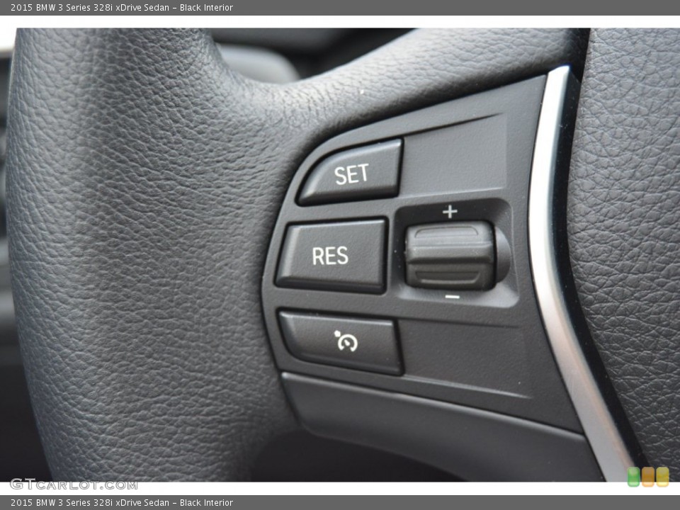 Black Interior Controls for the 2015 BMW 3 Series 328i xDrive Sedan #108508466