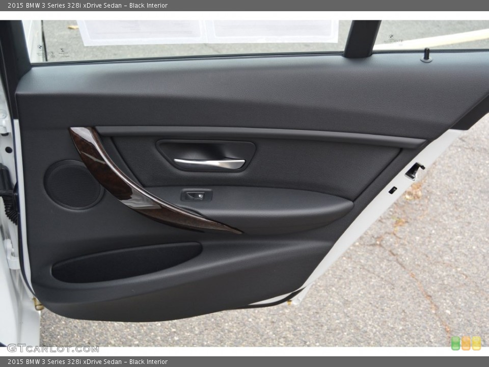 Black Interior Door Panel for the 2015 BMW 3 Series 328i xDrive Sedan #108508589