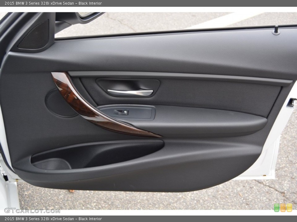 Black Interior Door Panel for the 2015 BMW 3 Series 328i xDrive Sedan #108508637