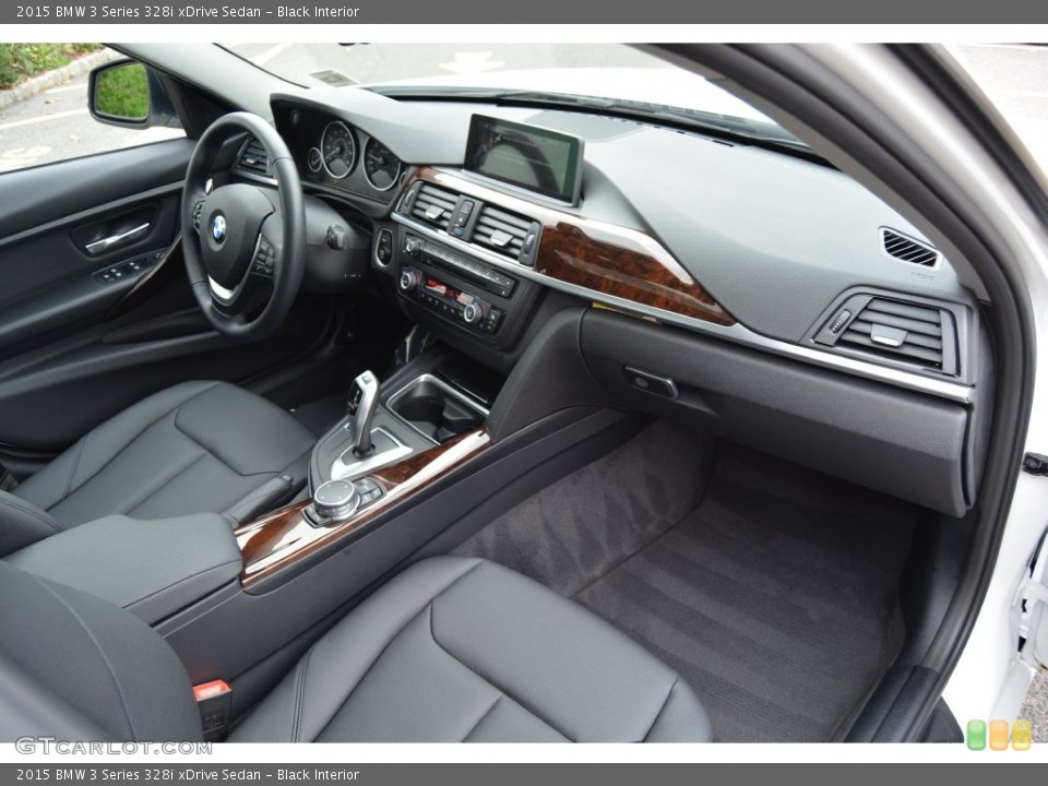 Black Interior Dashboard for the 2015 BMW 3 Series 328i xDrive Sedan #108508658