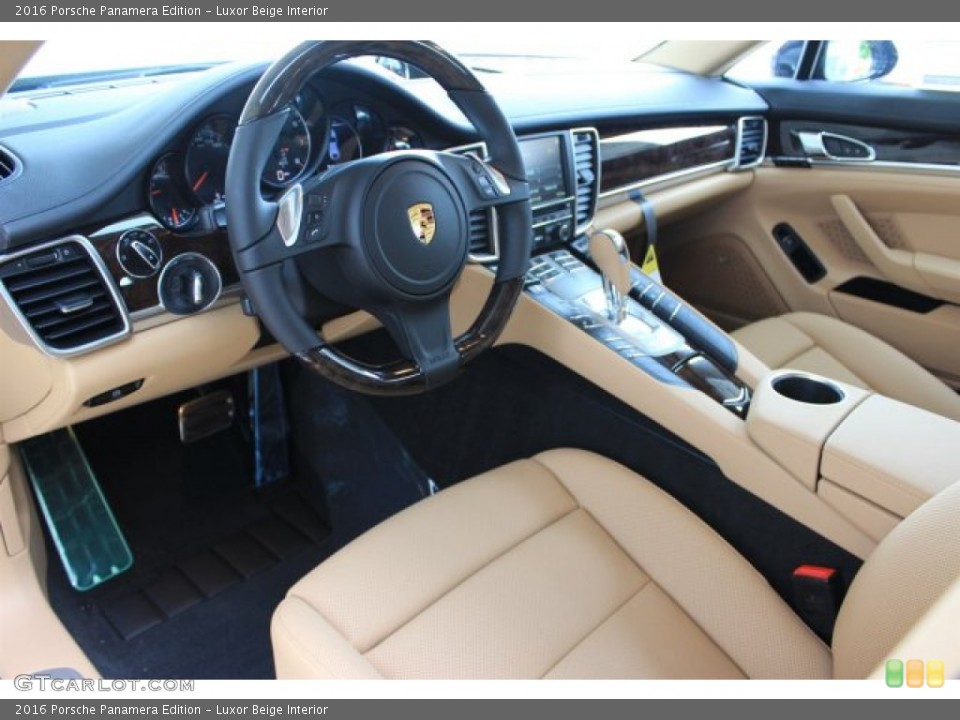 Luxor Beige Interior Photo for the 2016 Porsche Panamera Edition #108509567