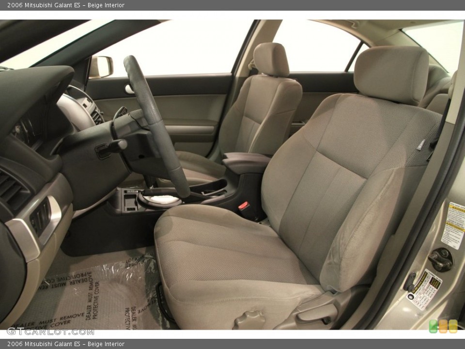 Beige Interior Photo for the 2006 Mitsubishi Galant ES #108509621