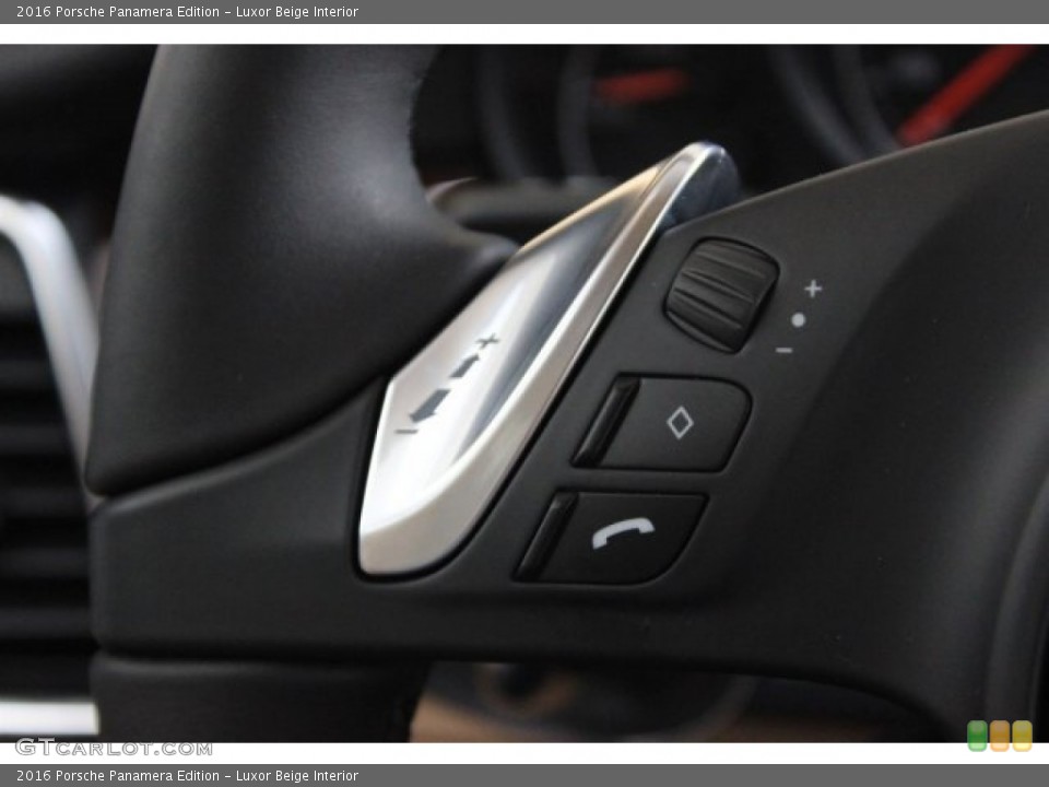 Luxor Beige Interior Transmission for the 2016 Porsche Panamera Edition #108509879