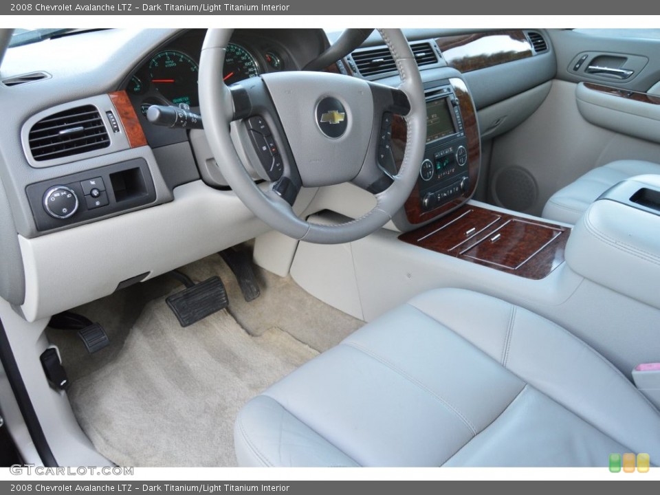 Dark Titanium/Light Titanium Interior Photo for the 2008 Chevrolet Avalanche LTZ #108520901