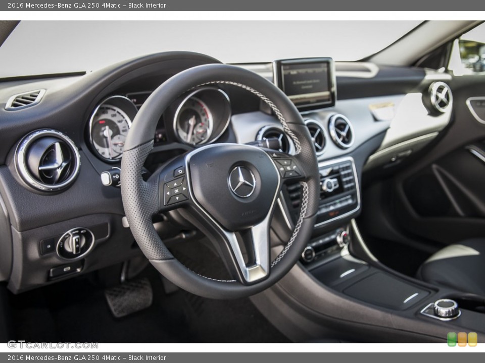 Black Interior Dashboard for the 2016 Mercedes-Benz GLA 250 4Matic #108525398
