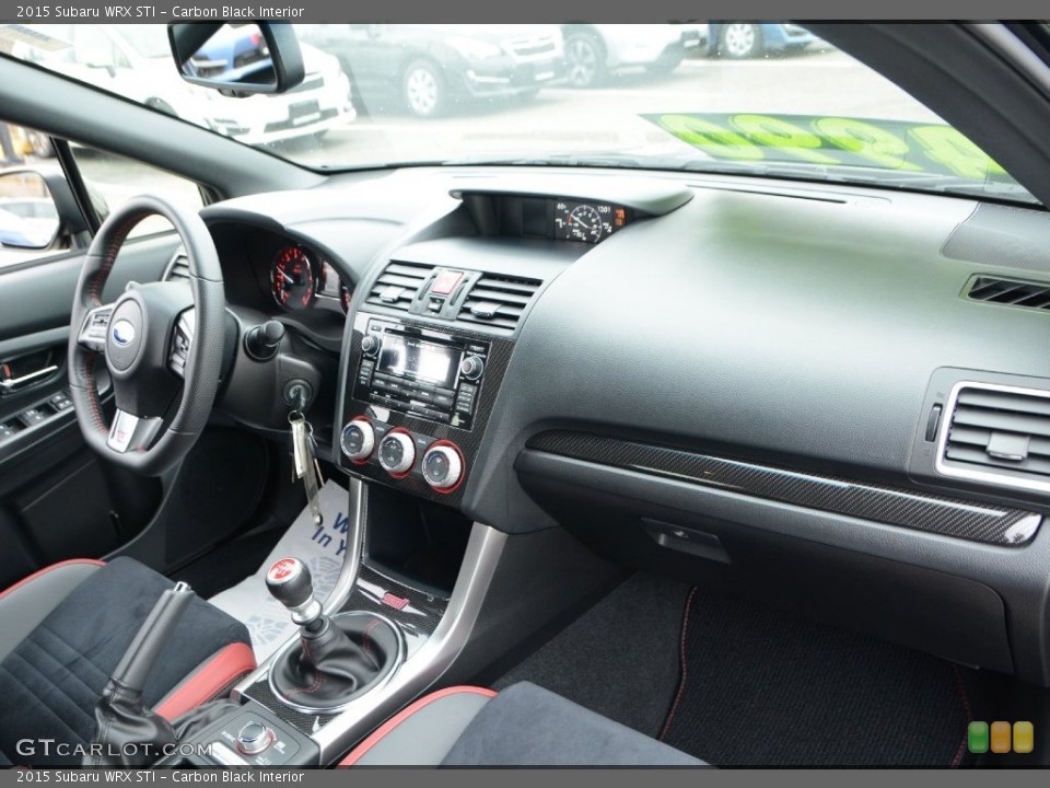 Carbon Black Interior Dashboard for the 2015 Subaru WRX STI #108530582