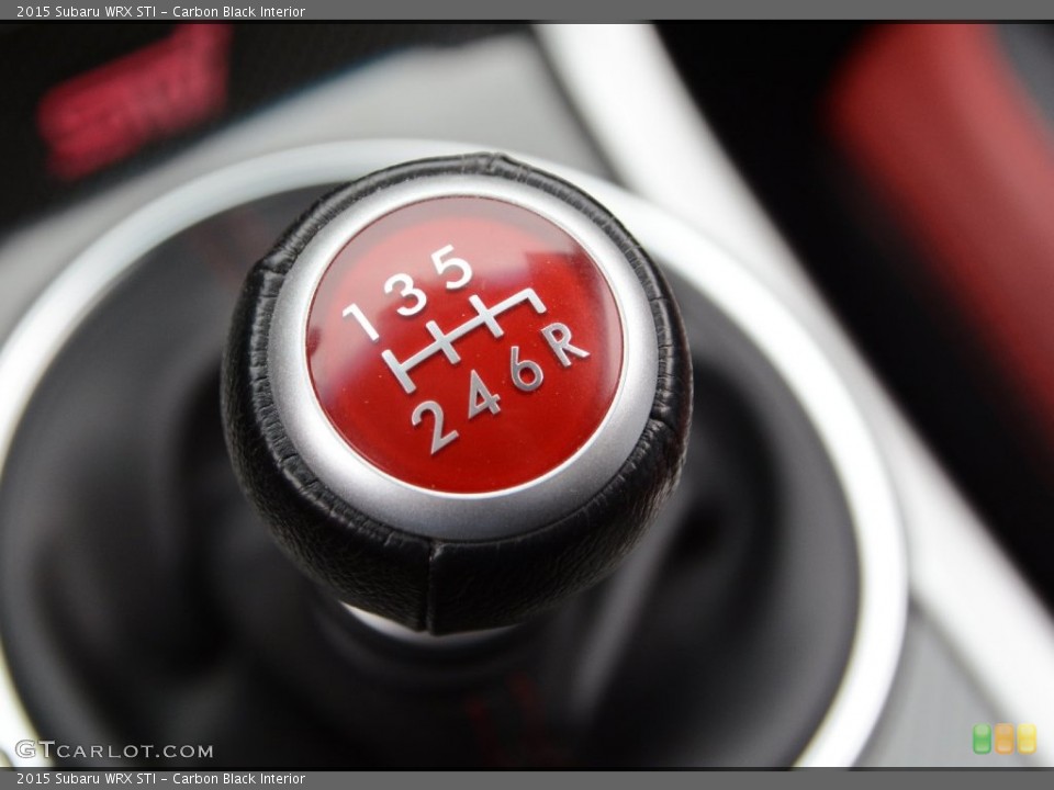 Carbon Black Interior Transmission for the 2015 Subaru WRX STI #108530711