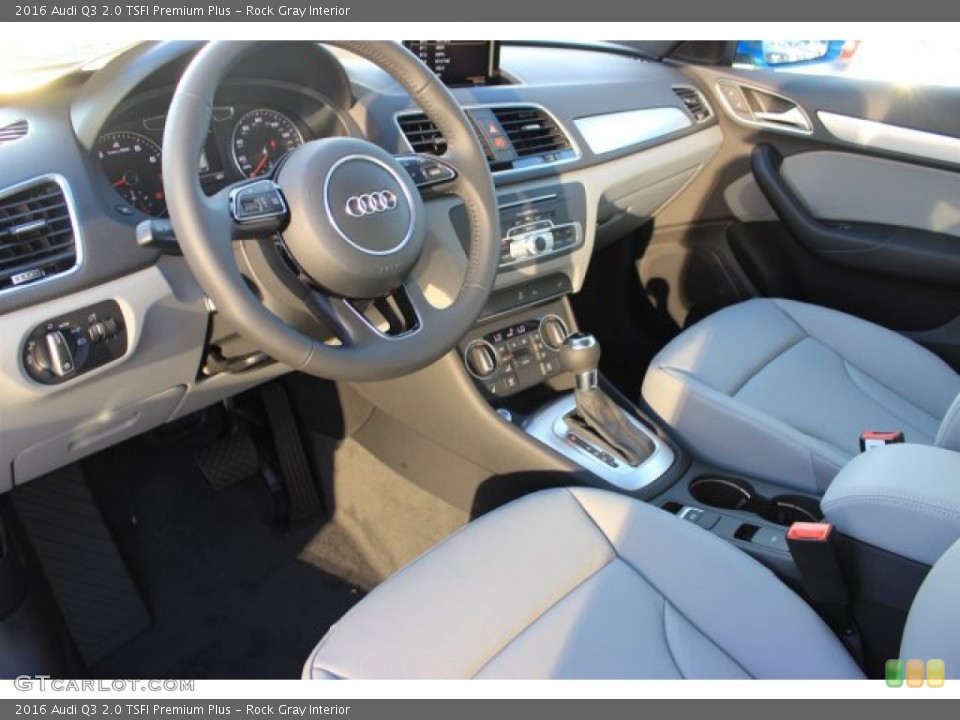 Rock Gray Interior Photo for the 2016 Audi Q3 2.0 TSFI Premium Plus #108534809