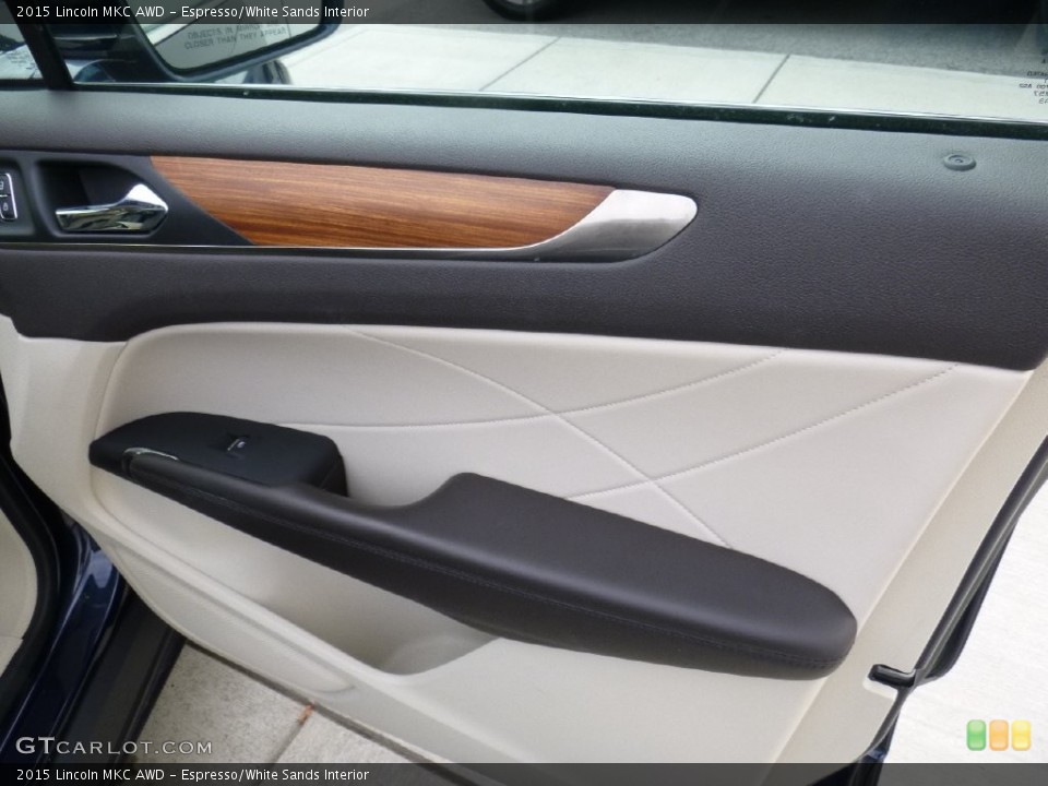 Espresso/White Sands Interior Door Panel for the 2015 Lincoln MKC AWD #108538937