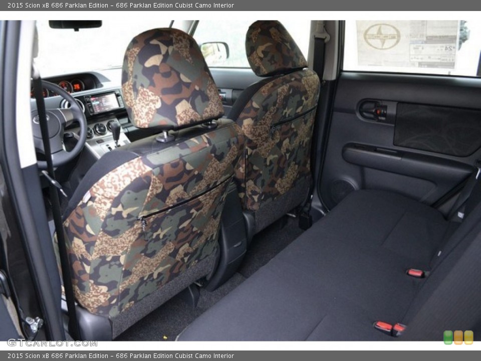 686 Parklan Edition Cubist Camo Interior Rear Seat for the 2015 Scion xB 686 Parklan Edition #108542972