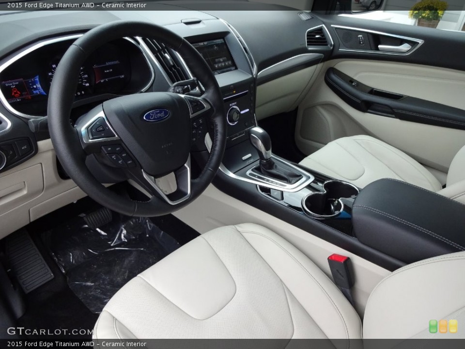Ceramic Interior Prime Interior for the 2015 Ford Edge Titanium AWD #108544723