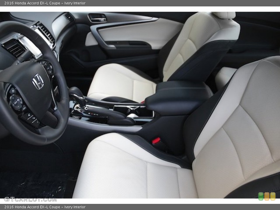 Ivory Interior Photo for the 2016 Honda Accord EX-L Coupe #108555690