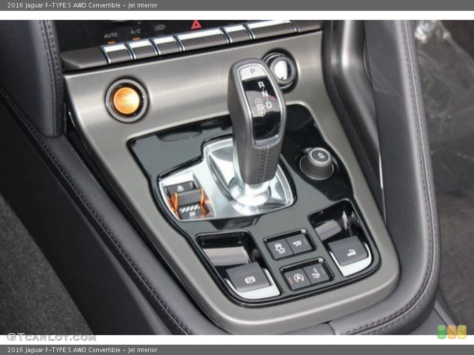 Jet Interior Transmission for the 2016 Jaguar F-TYPE S AWD Convertible #108571564