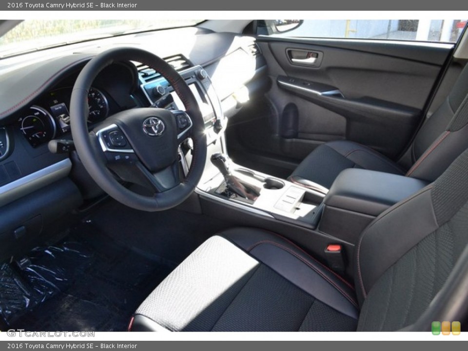 Black 2016 Toyota Camry Interiors