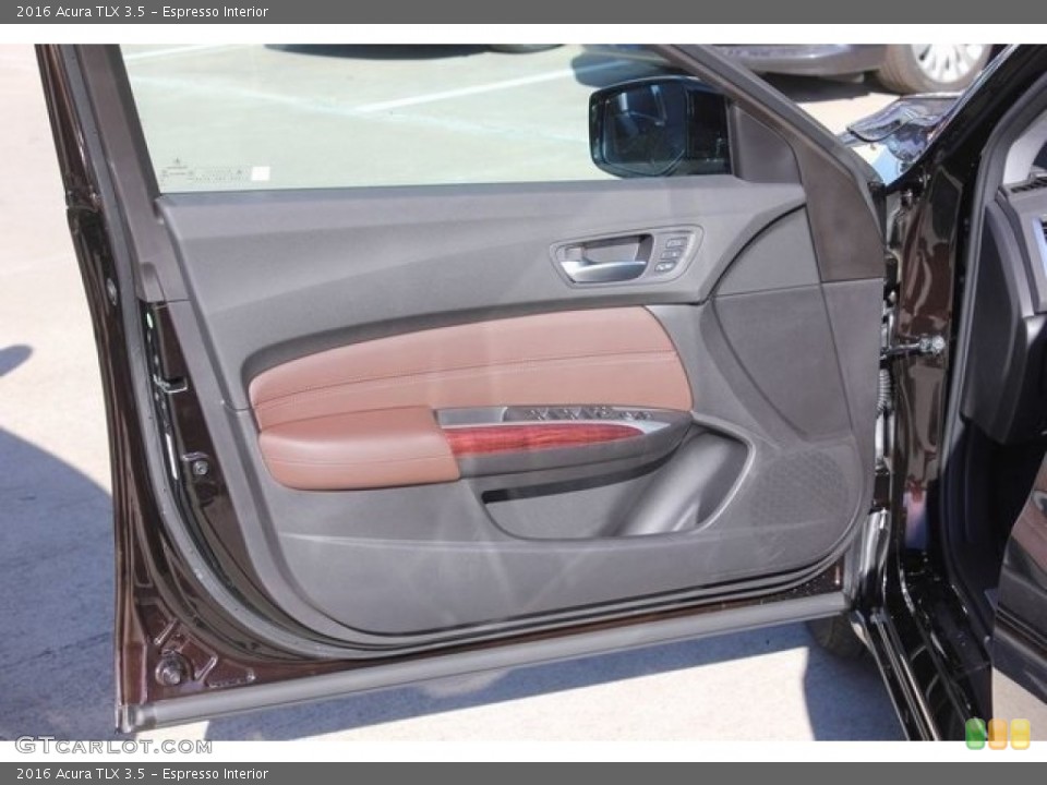 Espresso Interior Door Panel for the 2016 Acura TLX 3.5 #108594835