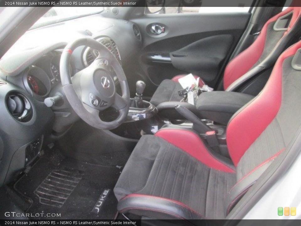 NISMO RS Leather/Synthetic Suede Interior Photo for the 2014 Nissan Juke NISMO RS #108597127