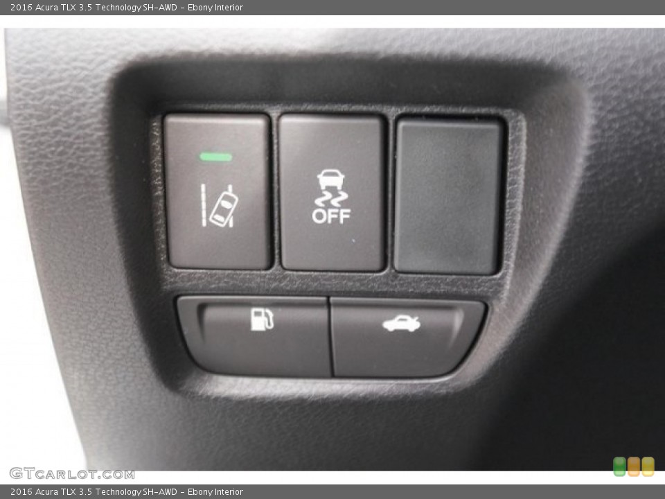 Ebony Interior Controls for the 2016 Acura TLX 3.5 Technology SH-AWD #108599256