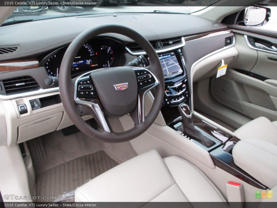 Shale/Cocoa Interior Prime Interior for the 2016 Cadillac XTS Luxury Sedan #108606514