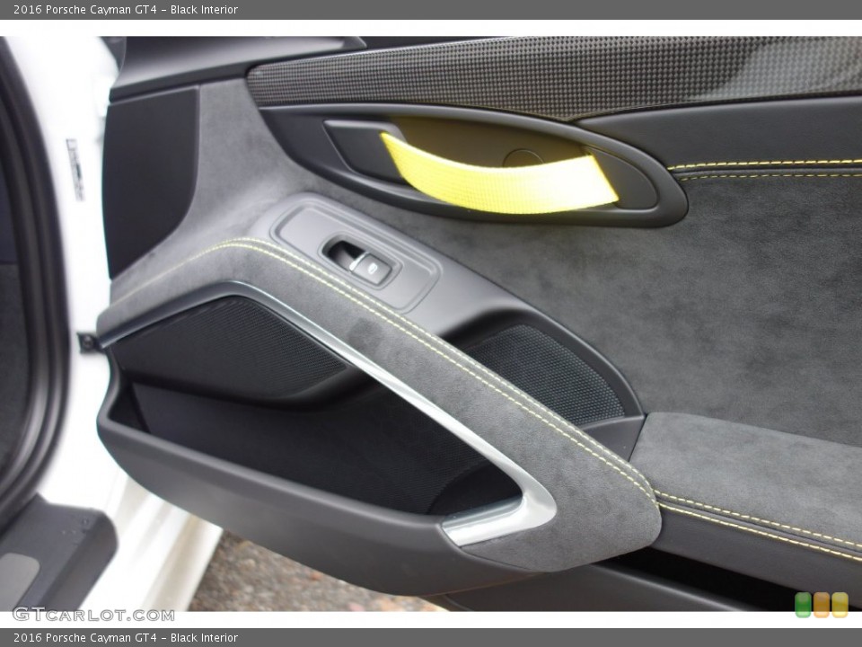 Black Interior Door Panel for the 2016 Porsche Cayman GT4 #108615668