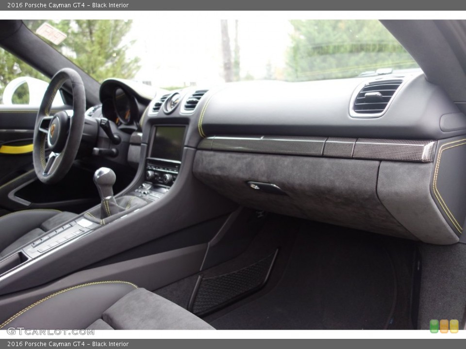 Black Interior Dashboard for the 2016 Porsche Cayman GT4 #108615713