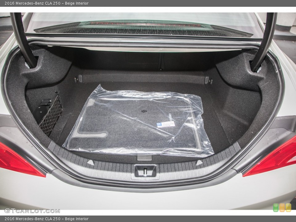 Beige Interior Trunk for the 2016 Mercedes-Benz CLA 250 #108622592