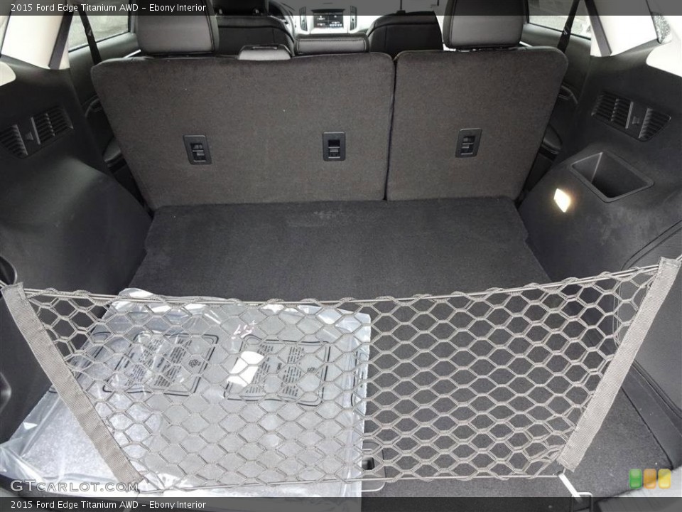 Ebony Interior Trunk for the 2015 Ford Edge Titanium AWD #108629246