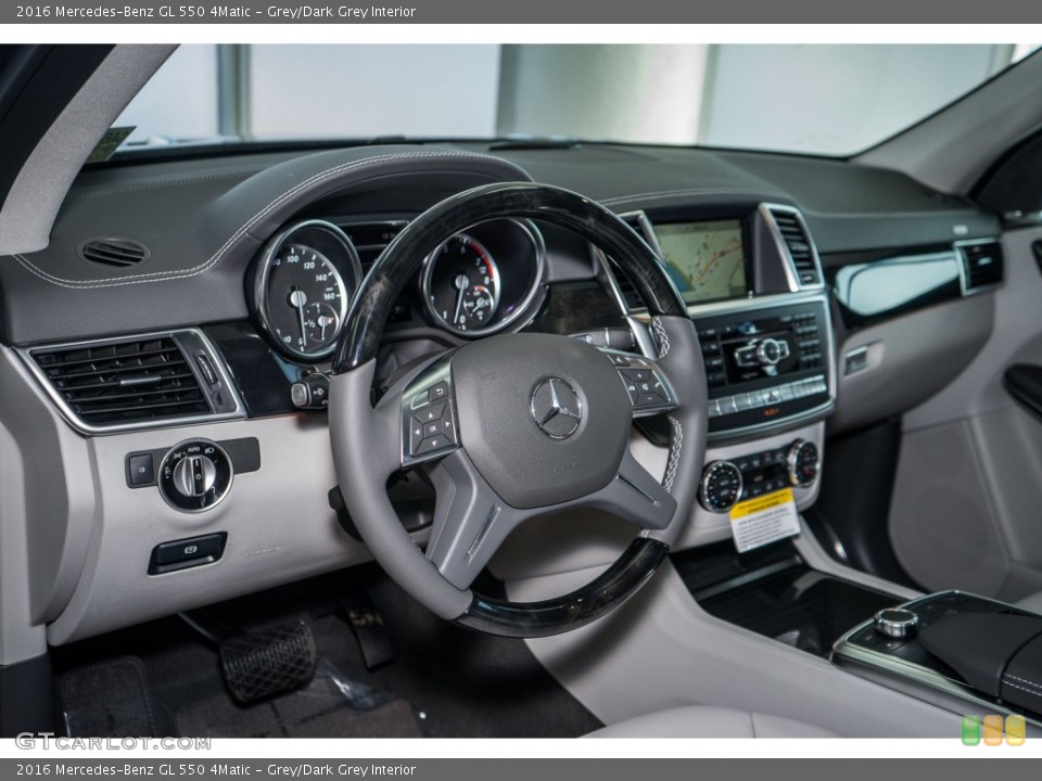 Grey/Dark Grey Interior Prime Interior for the 2016 Mercedes-Benz GL 550 4Matic #108629459