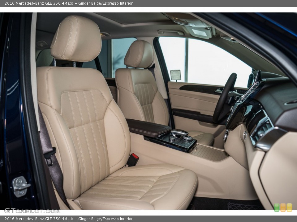 Ginger Beige/Espresso Interior Photo for the 2016 Mercedes-Benz GLE 350 4Matic #108633026