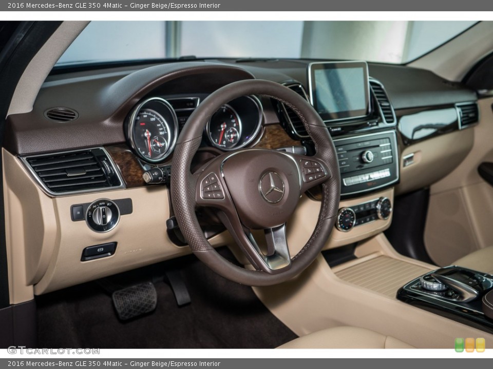 Ginger Beige/Espresso Interior Photo for the 2016 Mercedes-Benz GLE 350 4Matic #108633176