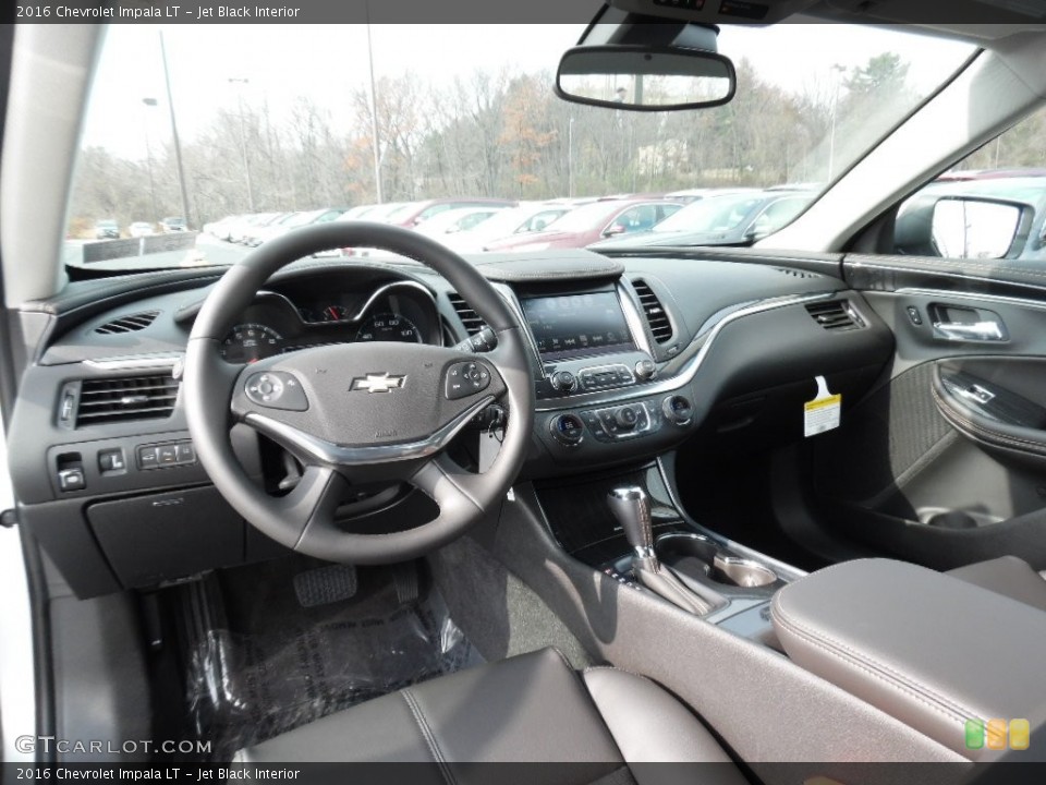 Jet Black Interior Prime Interior for the 2016 Chevrolet Impala LT #108634286
