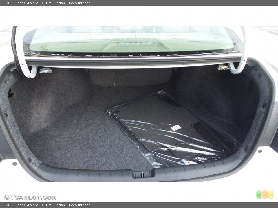 Ivory Interior Trunk for the 2016 Honda Accord EX-L V6 Sedan #108634618