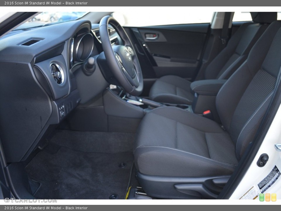 Black Interior Photo for the 2016 Scion iM  #108646902