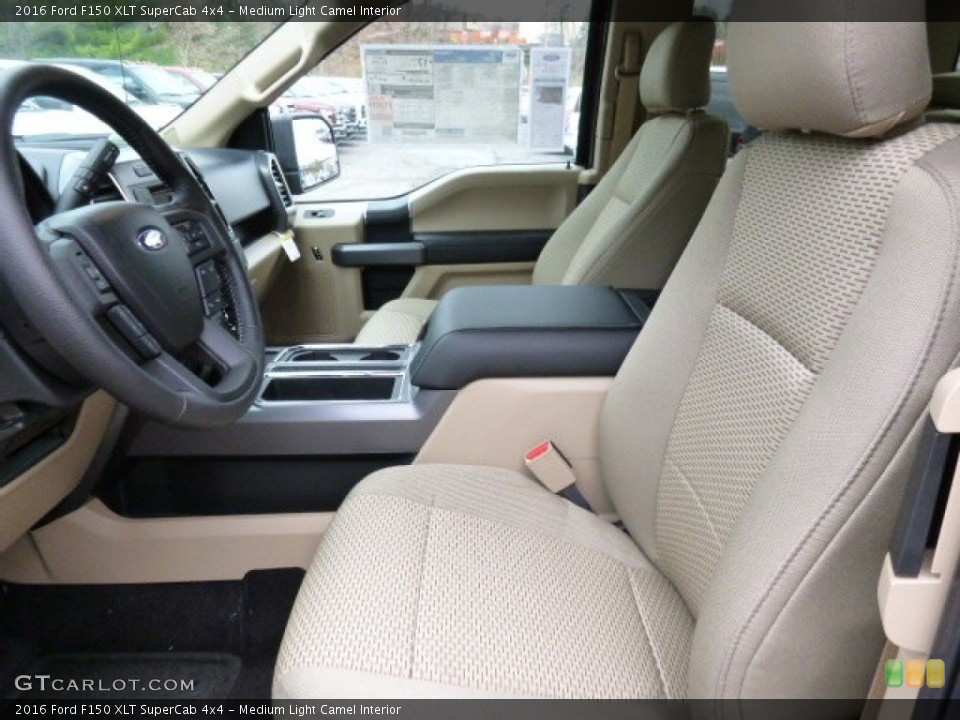 Medium Light Camel Interior Front Seat For The 2016 Ford