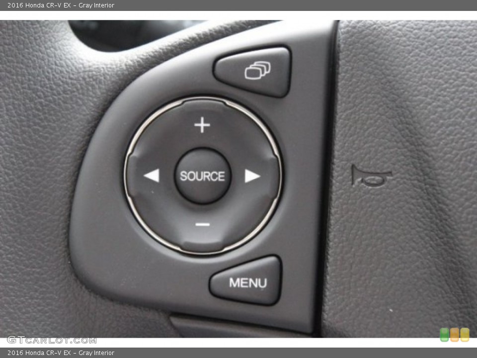 Gray Interior Controls for the 2016 Honda CR-V EX #108659907