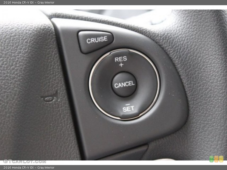 Gray Interior Controls for the 2016 Honda CR-V EX #108659931