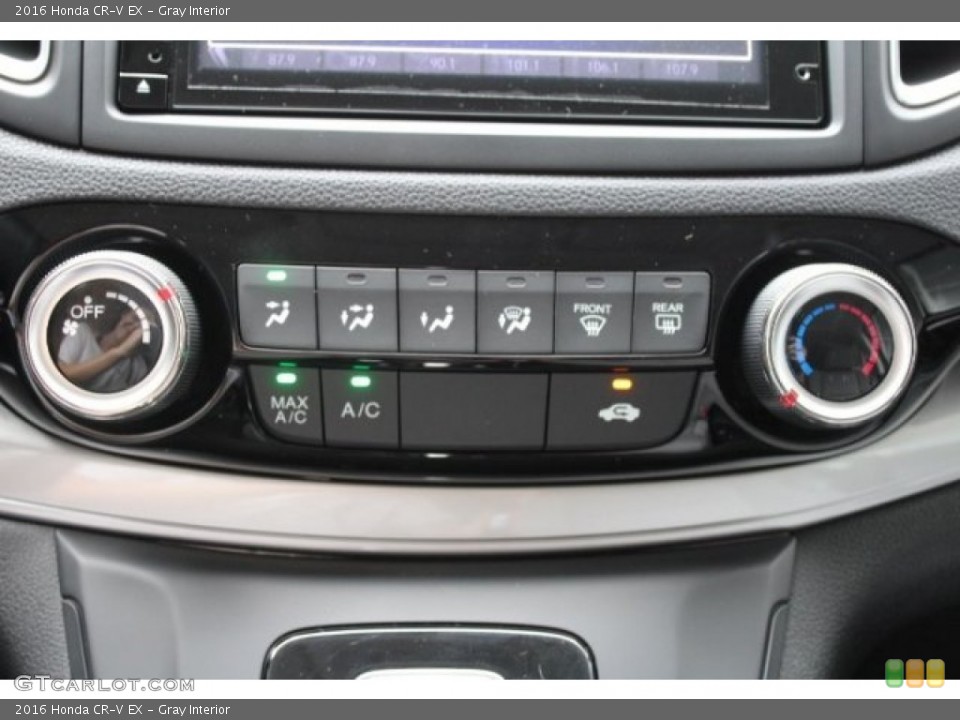 Gray Interior Controls for the 2016 Honda CR-V EX #108660052