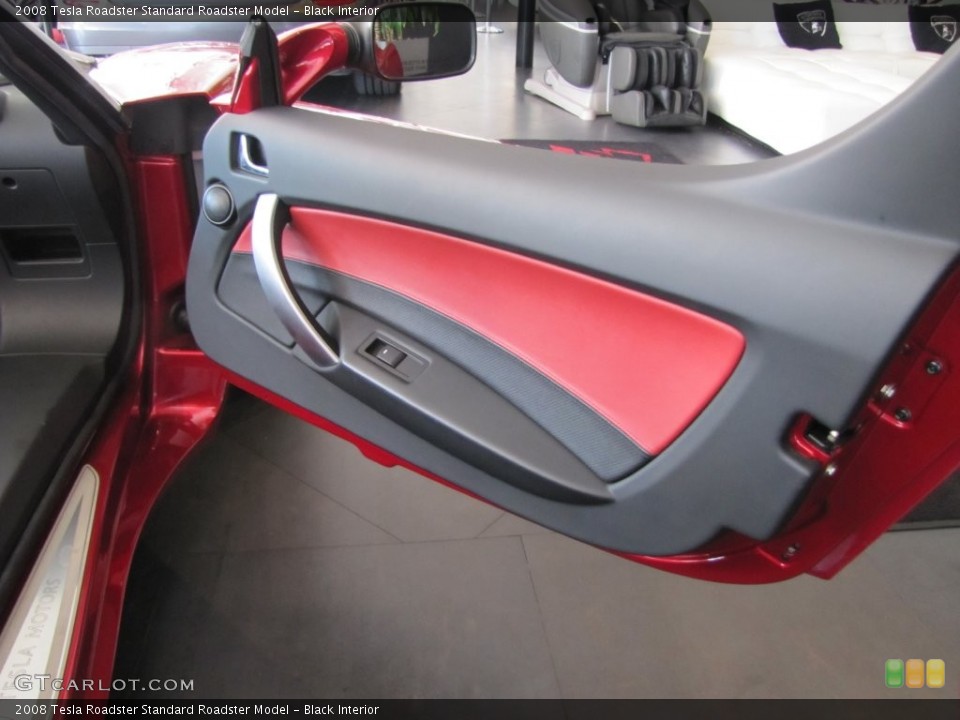 Black Interior Door Panel for the 2008 Tesla Roadster  #108663150