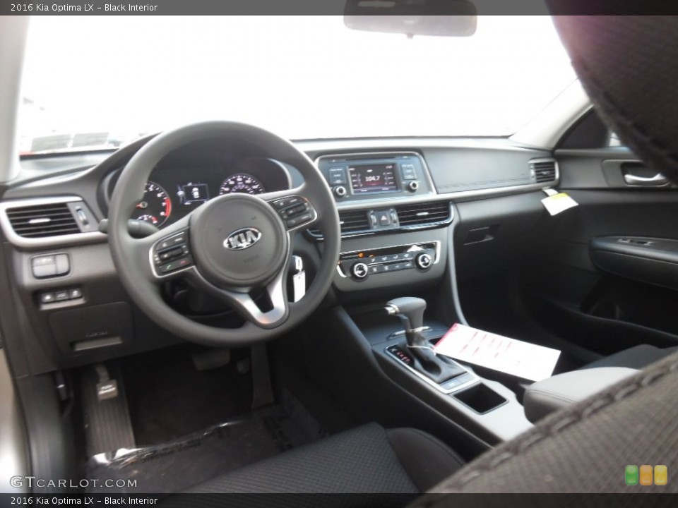 Black Interior Prime Interior for the 2016 Kia Optima LX #108675736