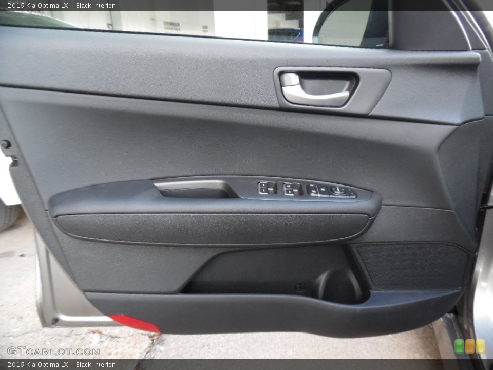 Black Interior Door Panel for the 2016 Kia Optima LX #108675766