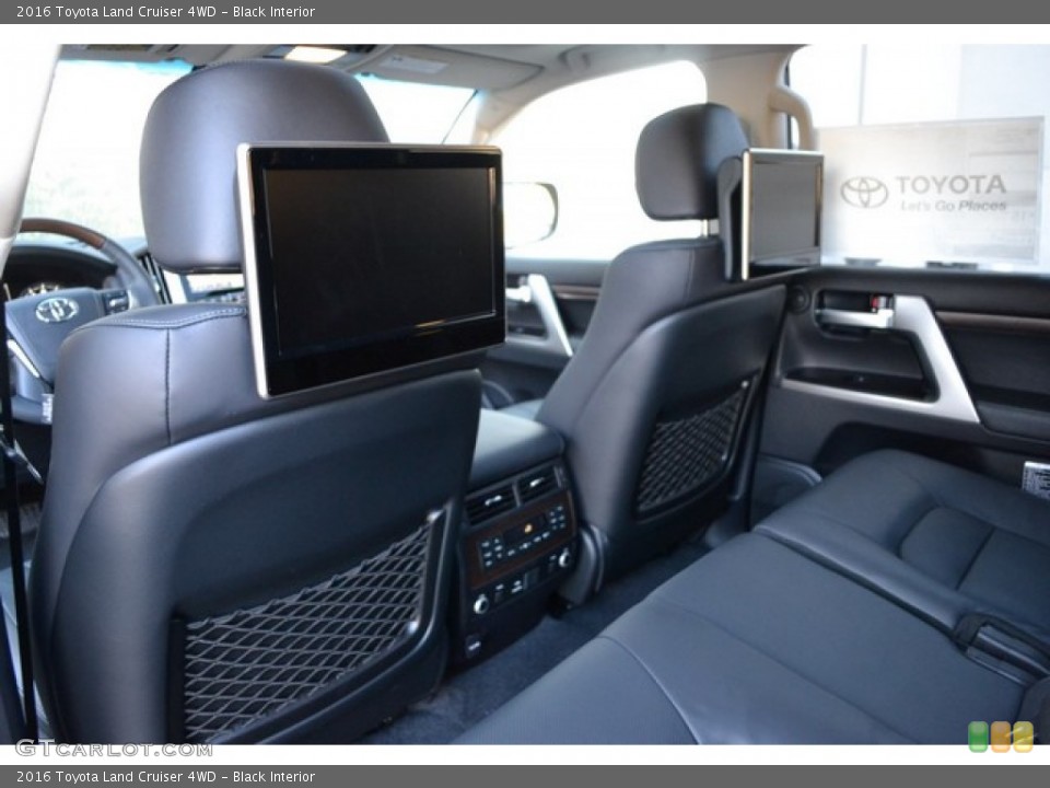 Black Interior Entertainment System for the 2016 Toyota Land Cruiser 4WD #108678367